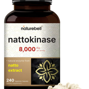 Suplemento Naturebell Nattokinase 8.000 Fu 240 Cápsulas