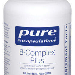 Vitamin B-complex Plus 120 Cápsulas, Encapsulamentos Puros
