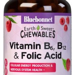 Suplemento Bluebonnet Nutrition Earth Sweet Vitamina B6, B12