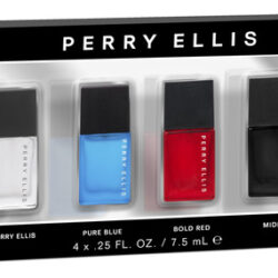 Mini Conjunto De Café Perfume Perry Ellis De 4 Peças Para Ho