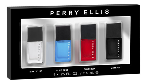 Mini Conjunto De Café Perfume Perry Ellis De 4 Peças Para Ho
