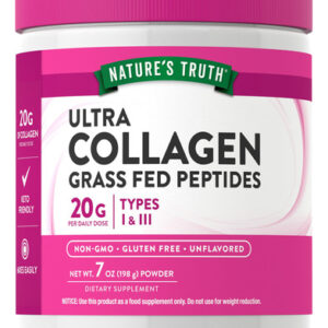 Colágeno Em Pó Nature's Truth Ultra Tipo I E Iii 200ml