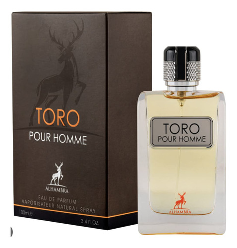 Perfume Maison Alhambra Toro Pour Homme Eau De Parfum 100ml - Imagem 2