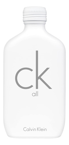 Perfume Calvin Klein Ck All Eau De Toilette 100ml For Unisex