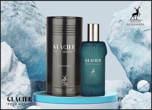 Perfume Maison Alhambra Glacier Eau De Parfum 100ml Para Hom - Imagem 3