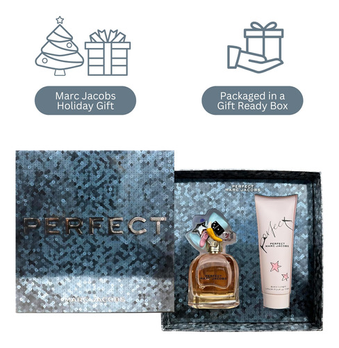 Perfume Gift Set Marc Jacobs Perfect Eau De Parfum 50ml - Imagem 6