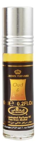 Óleo De Perfume Al Rehab Oud & Rose 6 Ml Para Mulheres E Homens, Pacote Com 3 Unidades - Imagem 2