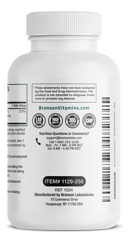 Suplemento Bronson Zinc Triple Play 30 Mg De Suporte Imunoló - Imagem 6