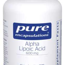 Suplemento De Encapsulamentos Puros De Ácido Alfa Lipóico 60