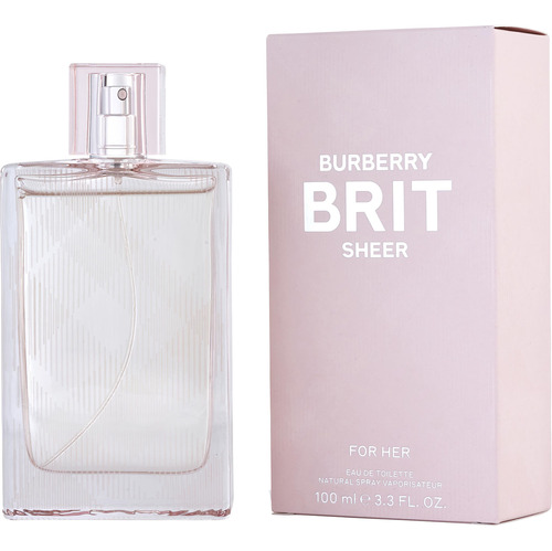 Spray Burberry Brit Sheer Edt 97 Ml (nova Embalagem)