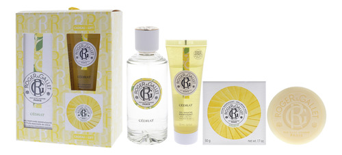 Conjunto De Presentes Perfume Roger & Gallet Cedrate Para Mu - Imagem 4