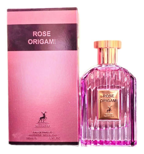 Perfume Maison Alhambra Rose Origami Edp 100ml Unissex