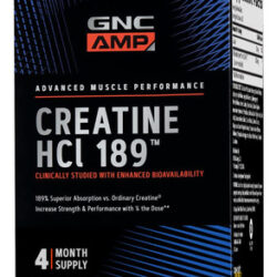 Suplemento Gnc Amp Hcl 189 Creatina 240 Comprimidos