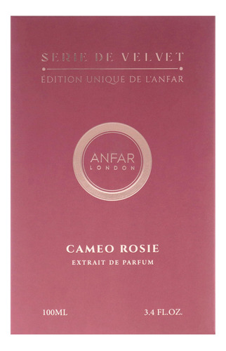 Perfume Anfar London Cameo Rosie Extrait De Parfum 100ml Wom - Imagem 5