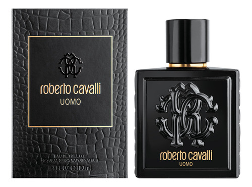 Perfume Roberto Cavalli Uomo Eau De Toilette 100ml Para Home - Imagem 4