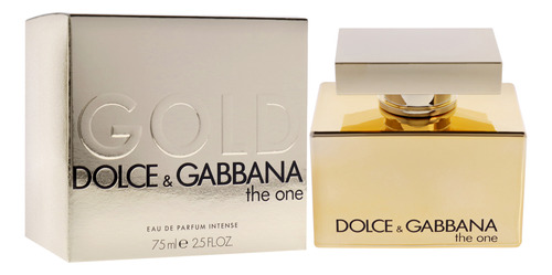 Perfume Dolce And Gabbana The One Gold Intense 75 Ml Para Mu - Imagem 3