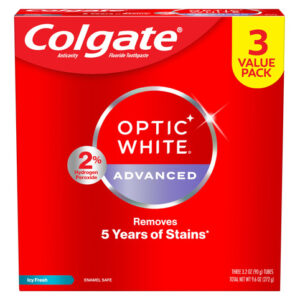 Pasta De Dentes Colgate Optic White Advanced Hydrogen Peroxi