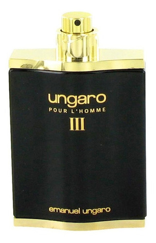 Emanuel Ungaro L"Homme III EDT 100ml para masculino - Imagem 7