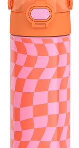 Garrafa Isolada A Vácuo Thermos Funtainer 473ml Wavy Checker