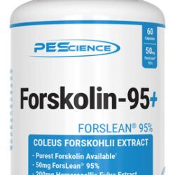 Suplemento Pescience Forskolin 95% De Extrato Puro 60 Cápsul