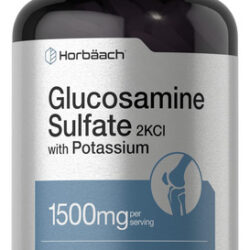 Suplemento Horbäach Sulfato De Glucosamina 1500 Mg 240 Cápsu
