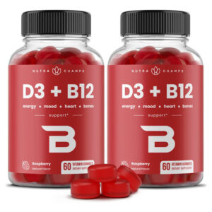 Gomas De Vitamina D3 E Vitamina B12 Nutrachamps 120 Unidades