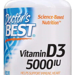 Suplemento Doctor's Best De Vitamina D3 5.000 Ui 720 Cápsula
