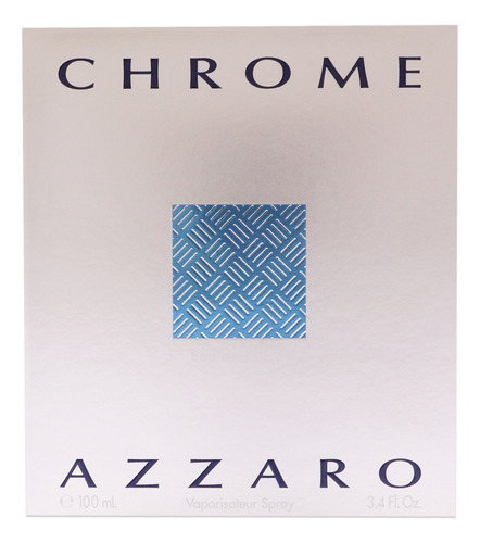 Perfume Azzaro Chrome Para Homens Edt Spray 100ml - Imagem 5