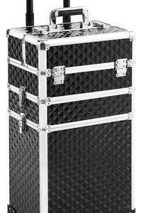 Estojo De Maquiagem Somduy Rolling 3 Em 1 Com Grande Armazen