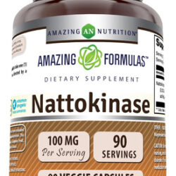 Suplemento Dietético Amazing Formulas Nattokinase 100mg 90 C