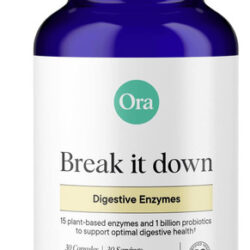 Suplemento Oral Organic Multienzima Vegan 30 Cápsulas