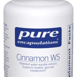 Suplemento Pure Encapsulations Cinnamon Ws 120 Cápsulas