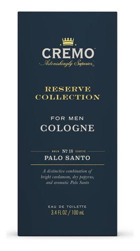 Perfume Cremo Spray Cologne Palo Santo 100ml Para Homens - Imagem 5