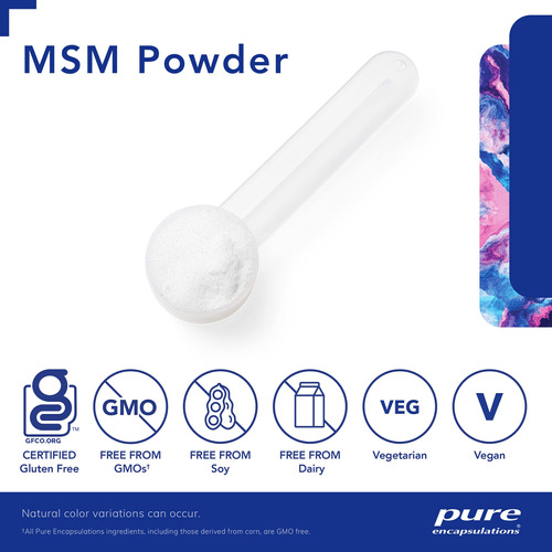 Suplemento De Encapsulamentos Puros Msm Powder 240ml - Imagem 3