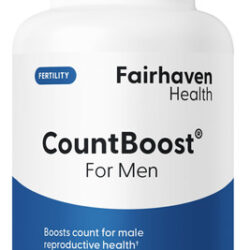 Suplemento Fairhaven Health Countboost Para Homens 60 Cápsul