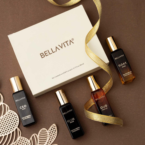 Conjunto De Perfume Para Presente Bella Vita Luxury Para Hom - Imagem 6
