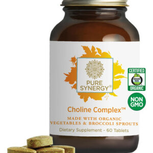 Suplemento Pure Synergy Choline Complex 60 Comprimidos