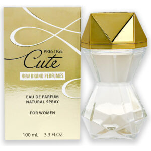 Cute By New Brand Para Mulheres Spray Edp De 3,3 Onças