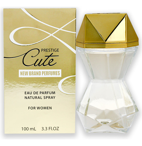 Cute By New Brand Para Mulheres Spray Edp De 3,3 Onças