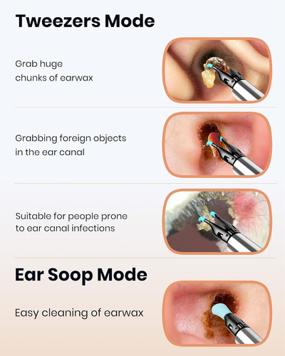 Ferramenta De Remoção De Cera De Ouvido Camera Bebird Note5 - Imagem 3