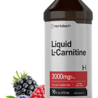 Suplemento Horbäach L-carnitina Líquida 473ml 3000mg