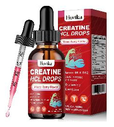 Gotas Líquidas De Creatina Hcl Hovika Com L-carnitina 60 Ml - Imagem 2