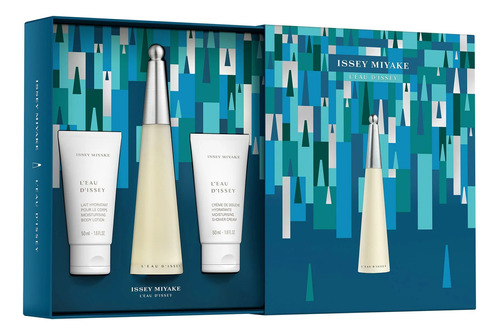 Conjunto De Perfume Issey Miyake Para Mulheres: 50ml Edt + 50ml Body Lot