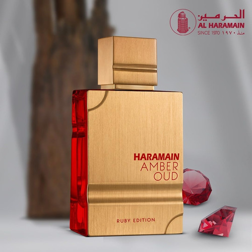 Perfume Unissex De 60 Ml De Água De Perfume Al Haramain Ambe - Imagem 3