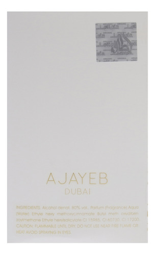 Perfume Lattafa Ajayeb Dubai Portrait Eau De Parfum 100ml - Imagem 7