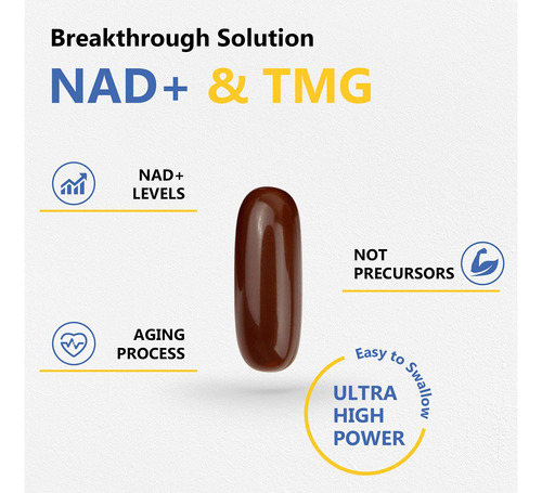 Suplemento Corllia Lipossomal Nad+ 500 Mg Com Tmg 250 Mg Sof - Imagem 4