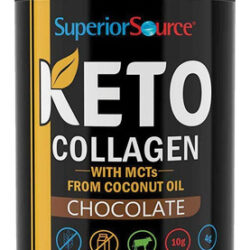 Suplemento Superior Source Keto Collagen Chocolate 400g