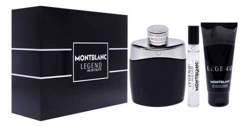Conjunto De Presentes Perfume Mont Blanc Legend Para Homens, - Imagem 3