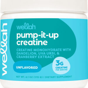 Suplemento De Creatina Wellah Pump-it-up 50 Porções Sem Sabo
