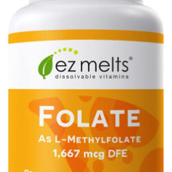 Suplemento Ez Derrete Folato L-5-metilfolato 1667mcg Dfe 60
